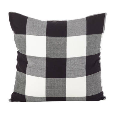 Black and white checkered outdoor online cushions